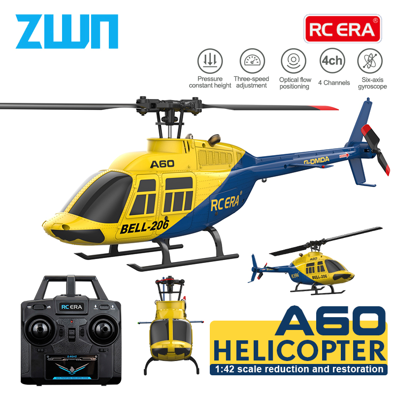Rc Helicopter Nitro - A60 RC Helicopter 2.4G 6-Aixs Gyroscoop