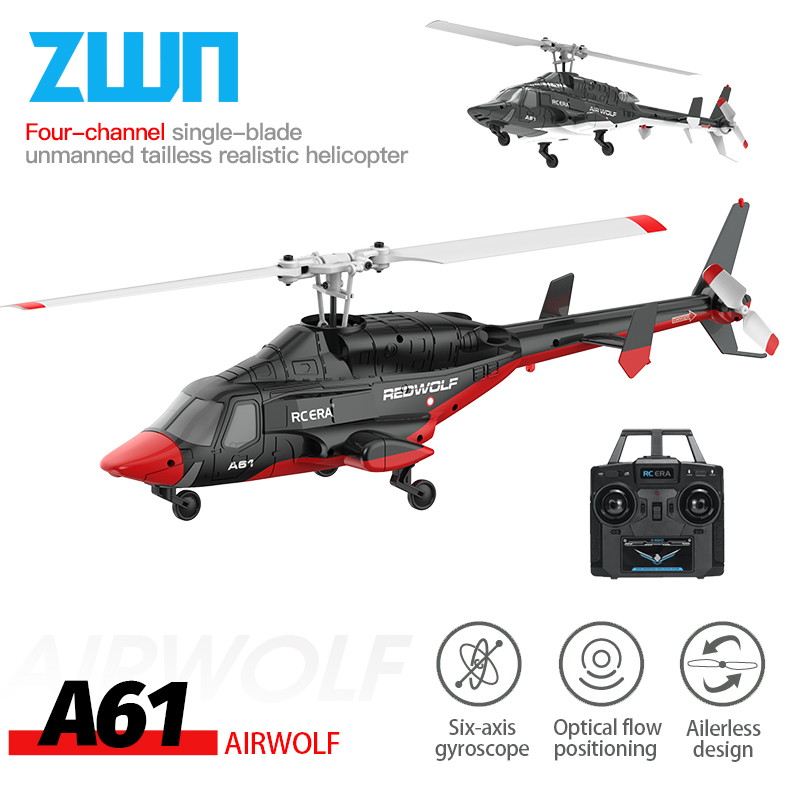 Rc Helicopter Nitro - A61 RC Helicopter 2.4G 6-Aixs Gyroscoop