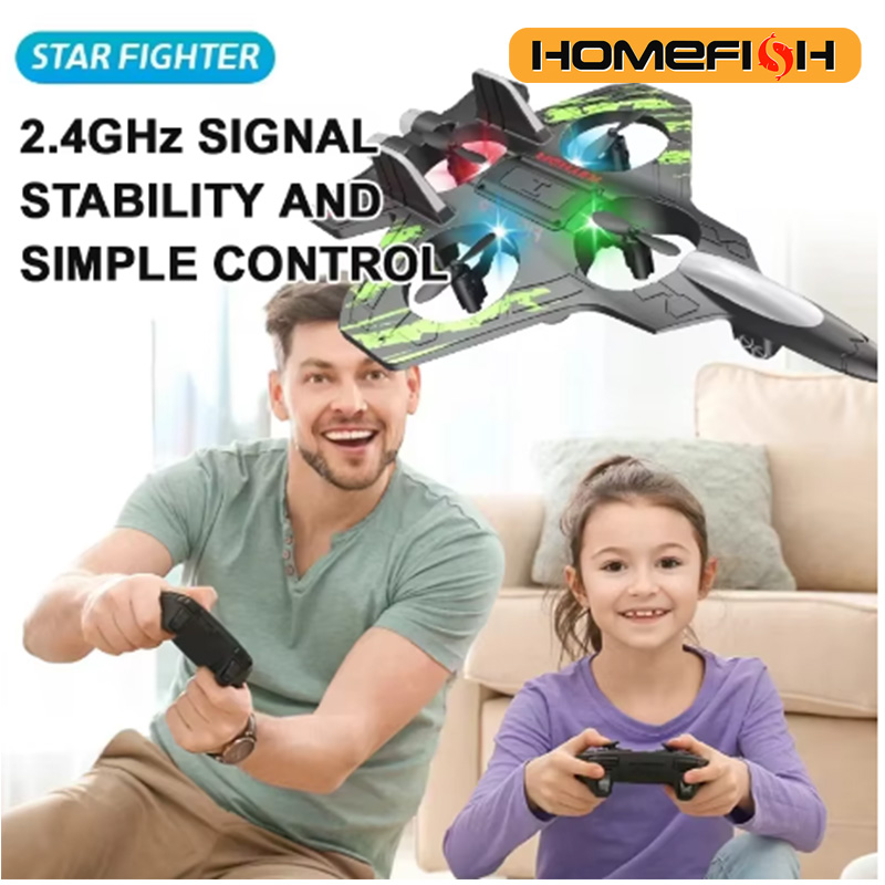 Rc Helicopter Case - HOMEFISH 2.4G afstandsbediening elektrische foam glider