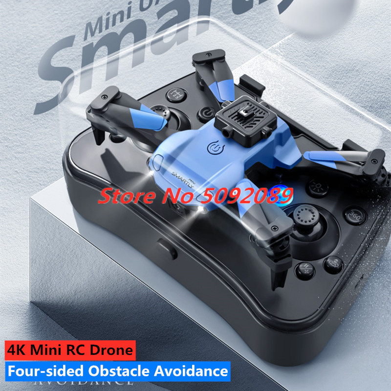 Rc Helicopter Electric - 4K Mini Vierzijdige Obstakelvermijdende Drone WIFI