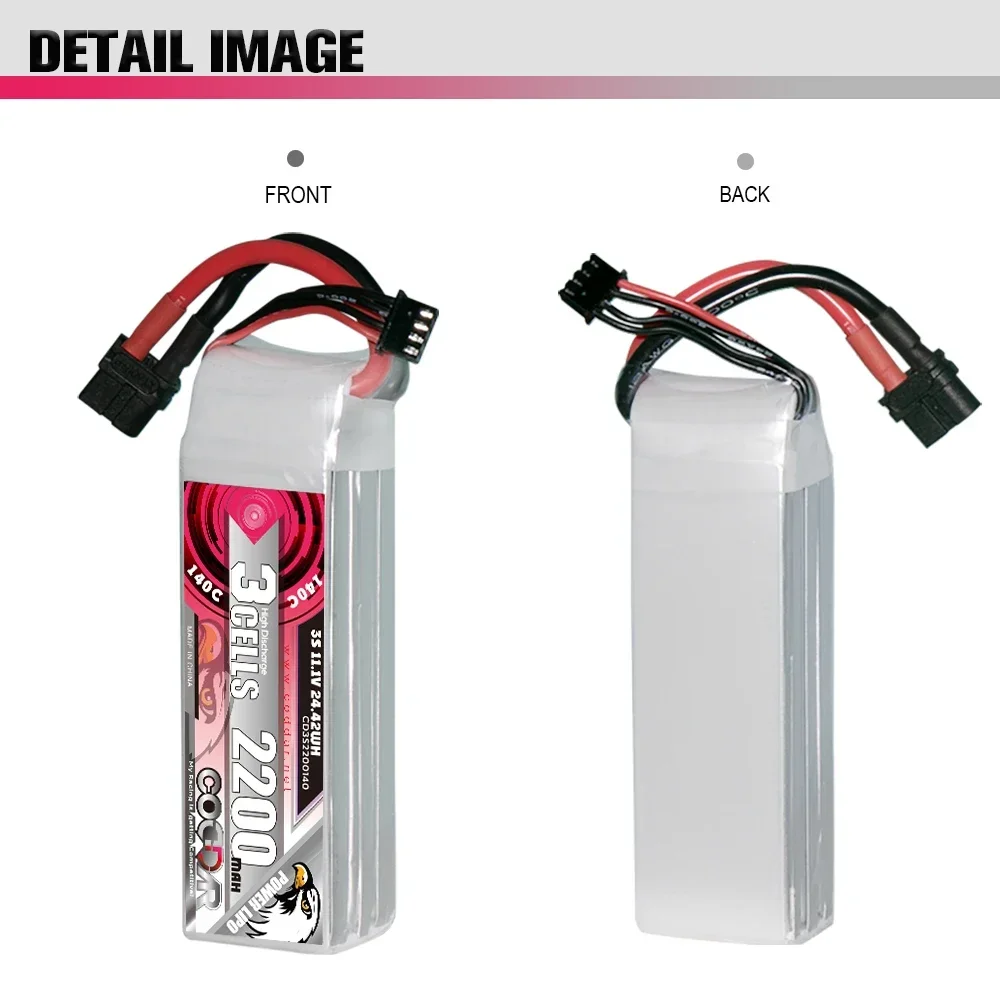 2200mAh 3S 11.1V Li-po batteri - Rc Helicopter Case recensie en prijs