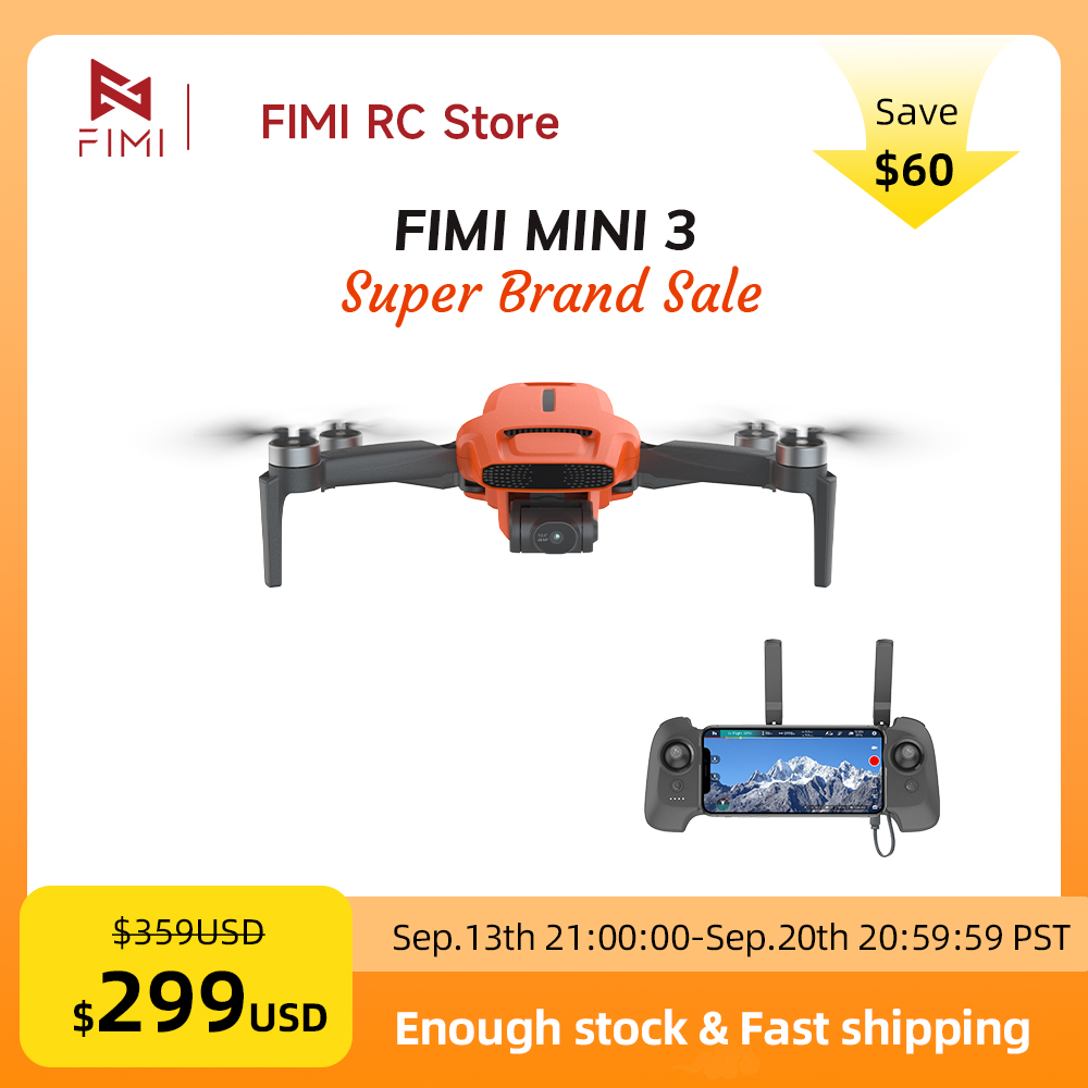 FIMI MINI 3 Camera Drone 4K 60 - Rc Helicopter Mini recensie en prijs
